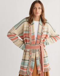 Pendleton Womens Columbia Shawl Collar Cardigan