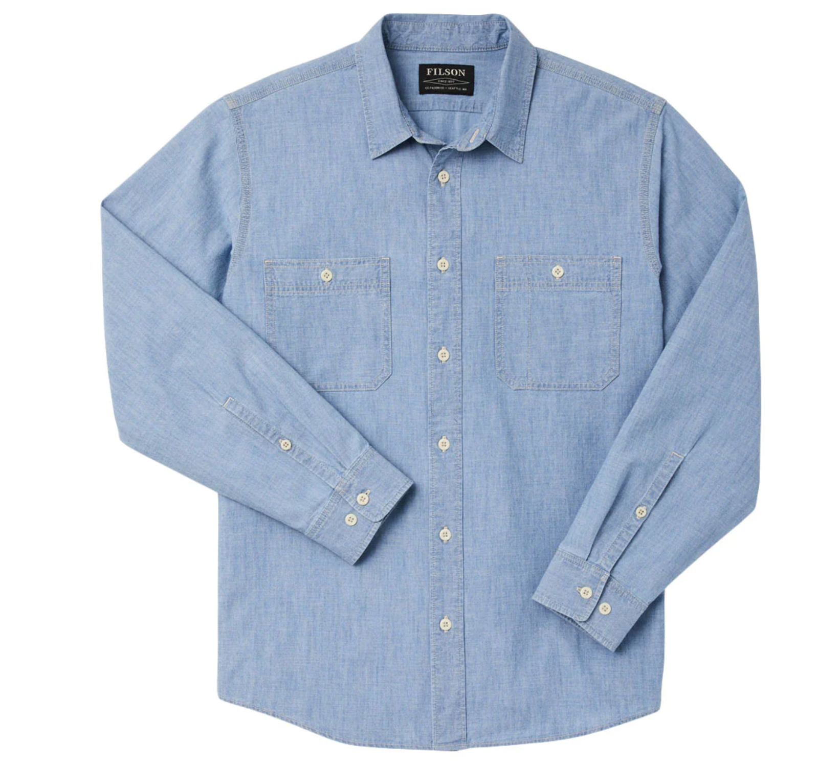 Filson Mens Chambray CPO Shirt