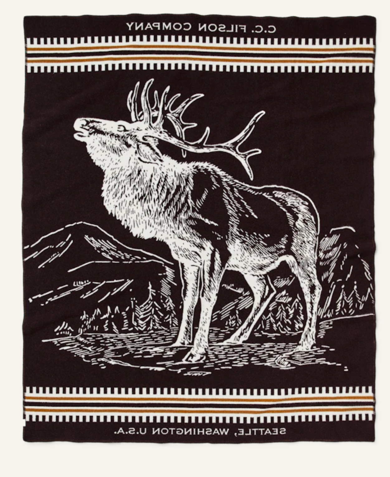 Filson Elk Blanket Made By Pendleton