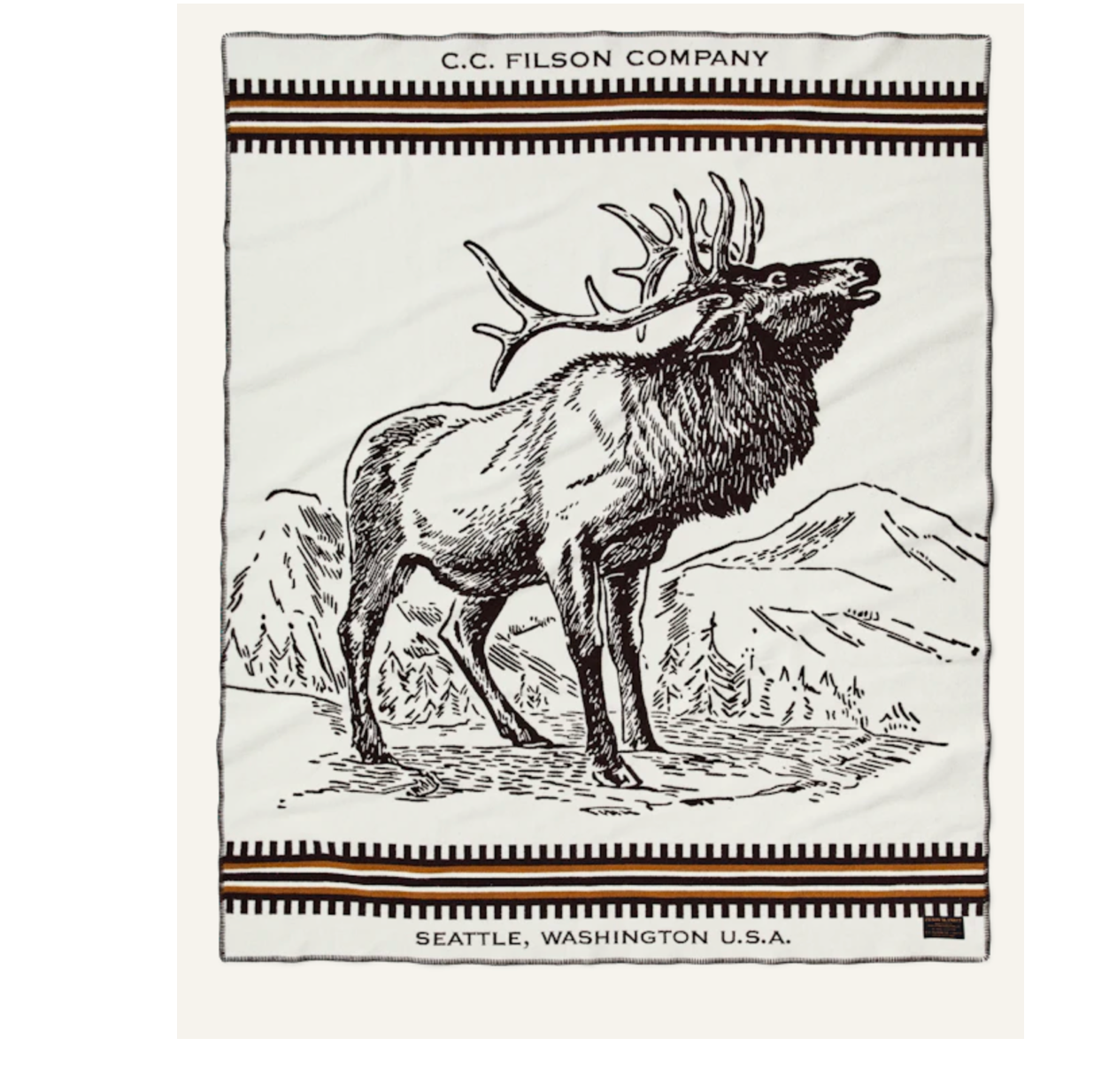 Filson Elk Blanket Made By Pendleton