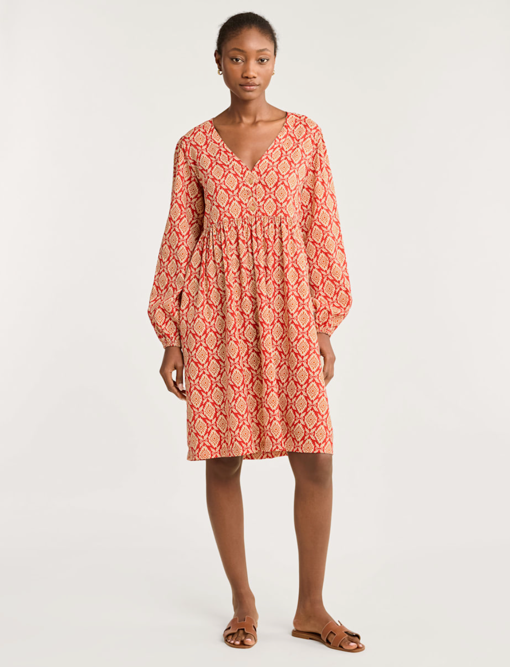 Pendleton Womens Jana V-Neck Dress