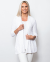 Sno Skins Womens Dreamcatcher Cardigan - White