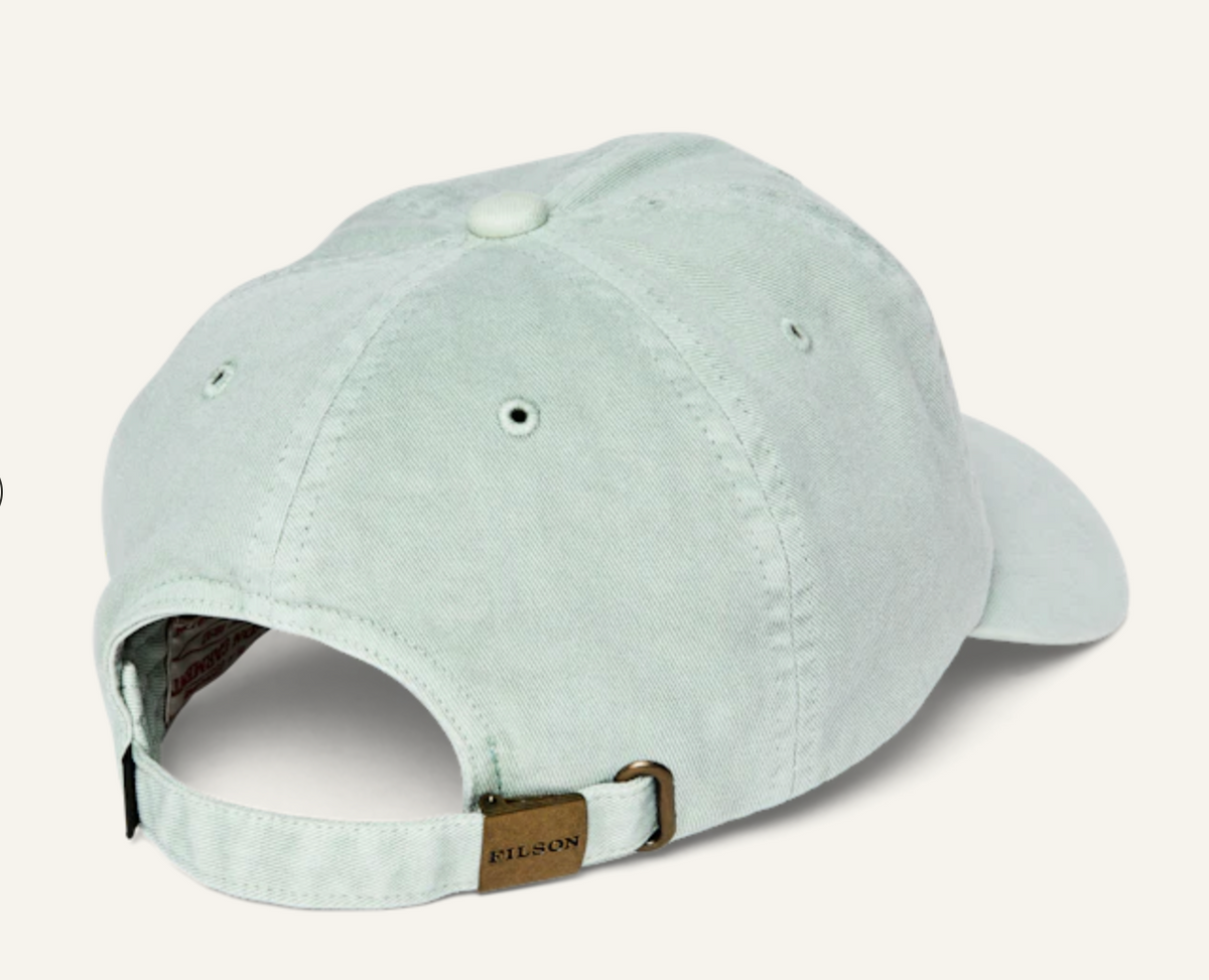 Filson Washed Low-Profile Logger Cap - Mint Trout