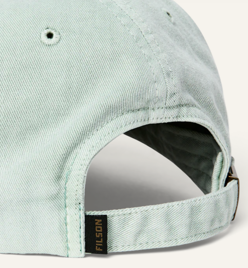 Filson Washed Low-Profile Logger Mint Cap