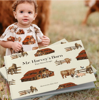 Milkbarn Mr. Harvey's Barn Book by Tina Yawn Seago