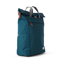 ORI Finchley A Large Recycled Canvas Bag - Teal