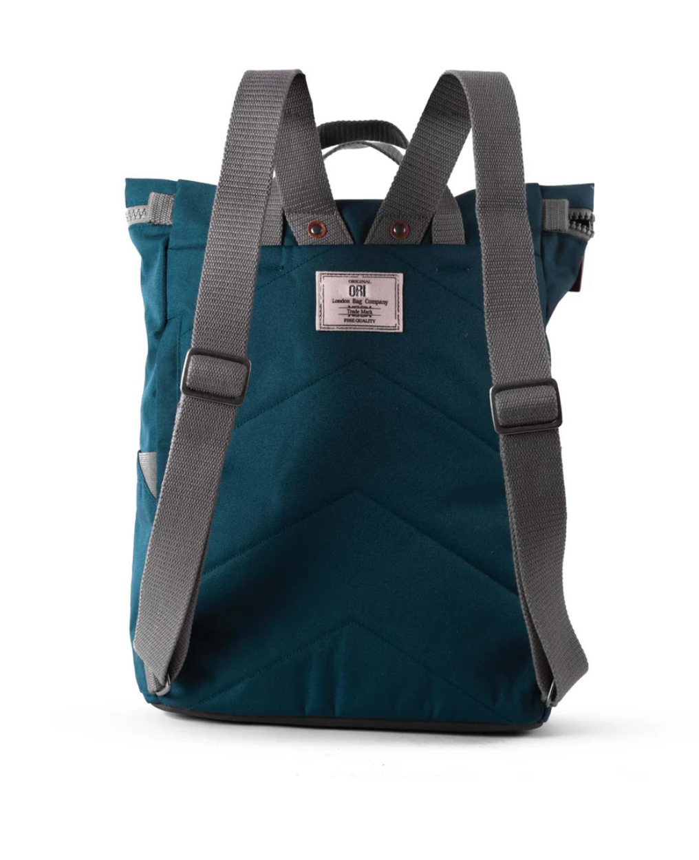 ORI LONDON/USA Finchley Large Recycled Canvas Bag - Teal