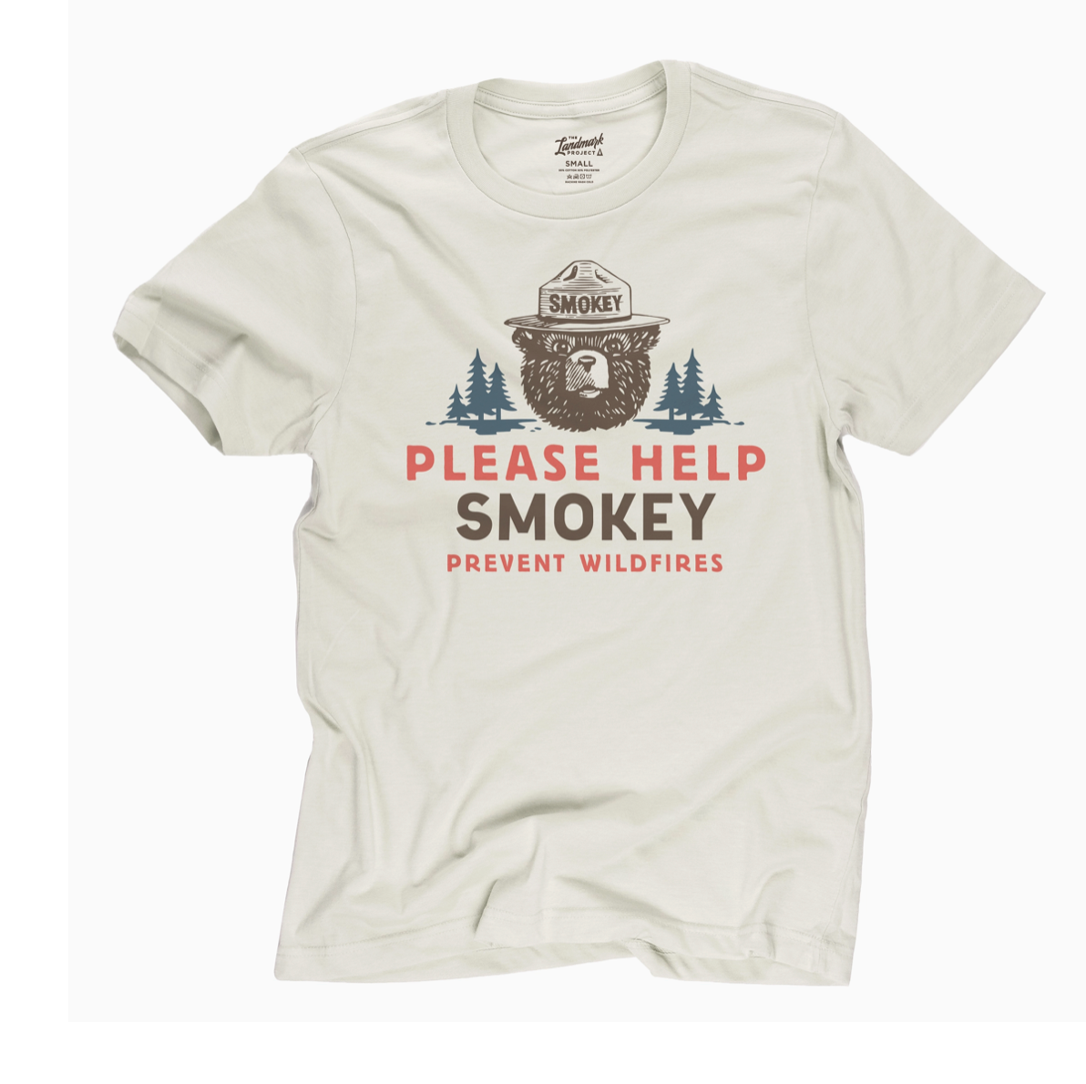 Landmark Please Help Smokey Bear Tee - Bob's Outdoor