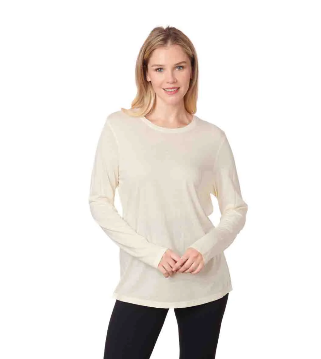 Tianello Womens Tencel Knit Masha Tee