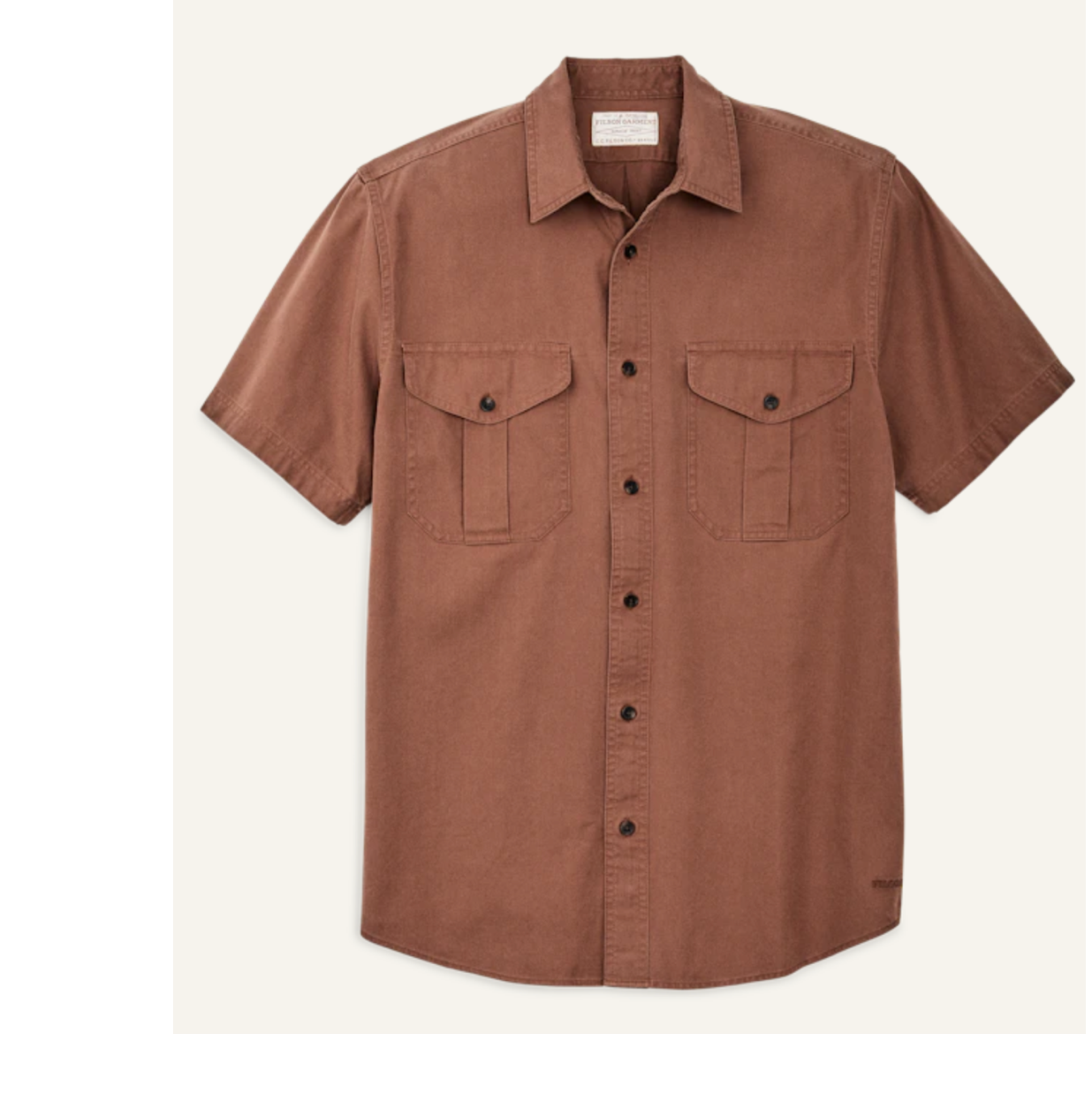 Filson Mens Short Sleeve Lightweight Alaskan Guide Shirt