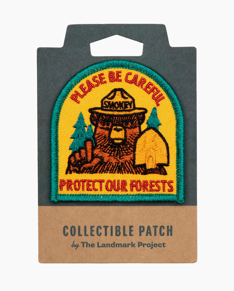 Landmark Project Smokey Bear Protect Our Forests Embroidered Patch