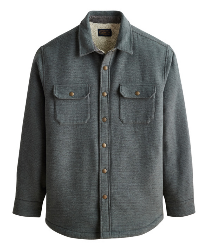 Pendleton Mens Bay City Lined Shirt Jacket