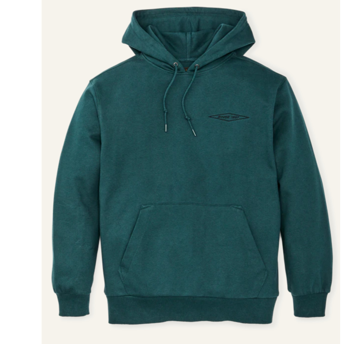 Filson Mens Prospector Graphic Hoodie - Ponderosa Pine Diamond