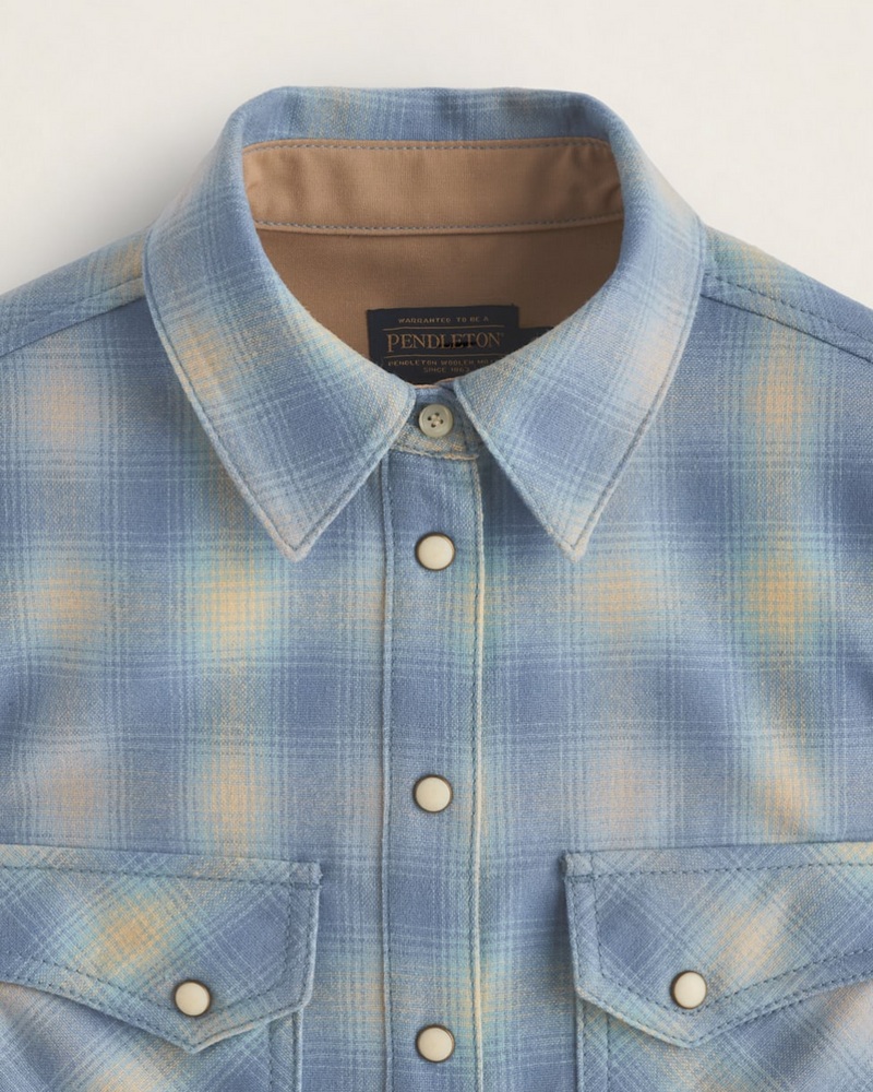 Pendleton Womens Plaid Gambler Shirt