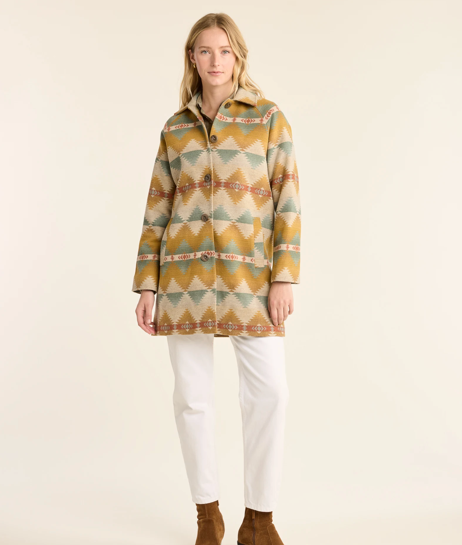 Pendleton Womens Wool Mac Coat