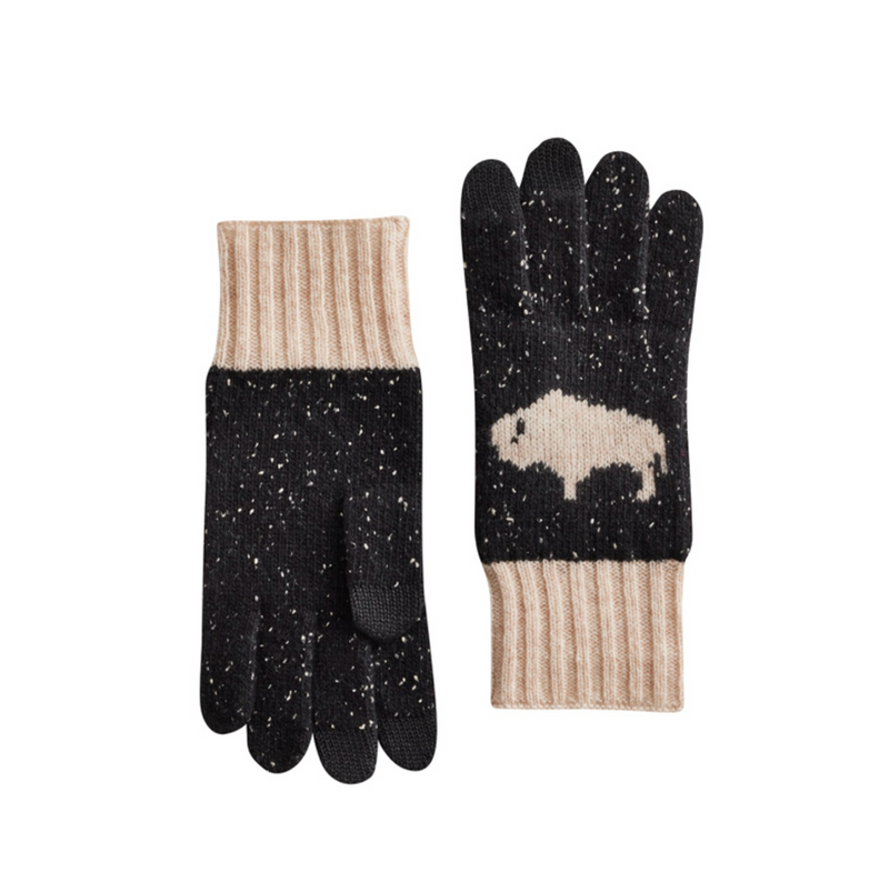 Pendleton Lambswool Texting Gloves - Buffalo