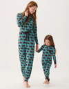 Hatley Womens Walking Bear Bamboo Pajama Set