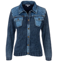 PBJ Womens Snap Front Sweater Jacket - Bob's Outdoor