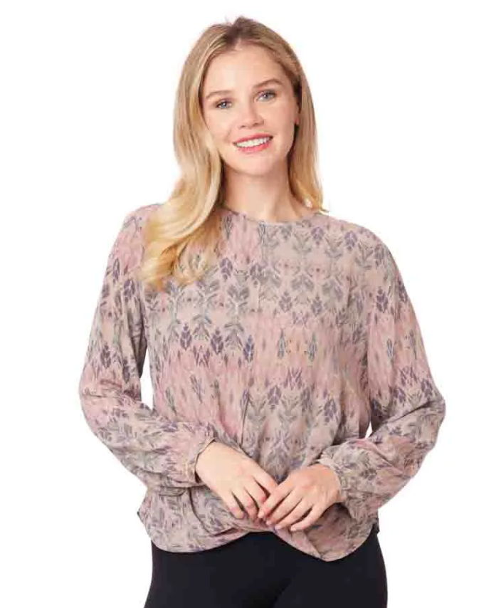 Tianello Womens Washable Silk Cocoon Blouse