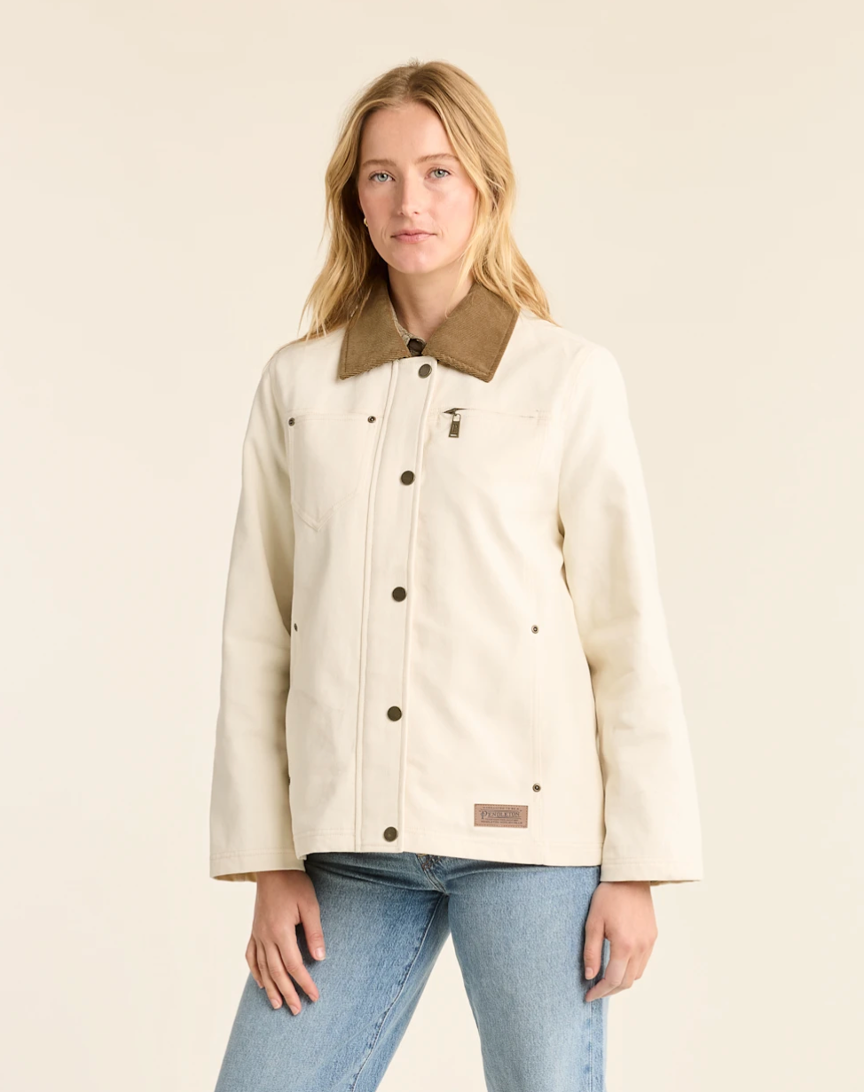 Pendleton Womens Hazel Canvas Swing Jacket