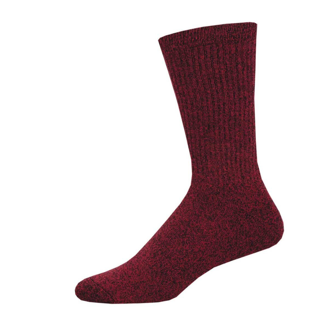 SockSmith Mens Santa Cruz Rib Cuff Socks