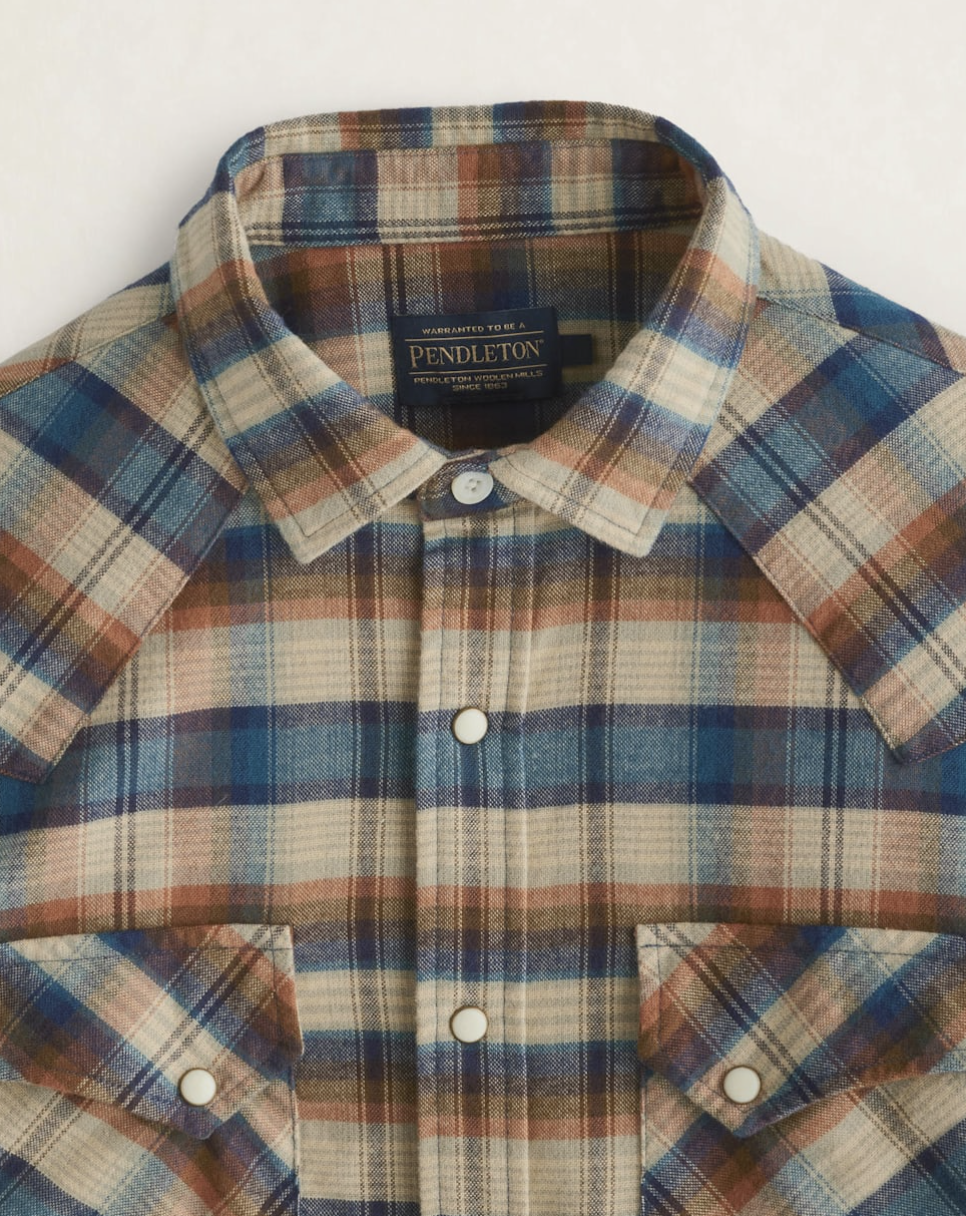 Pendleton Mens Flannel Wyatt Shirt