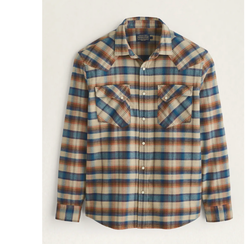 Pendleton Mens Flannel Wyatt Shirt