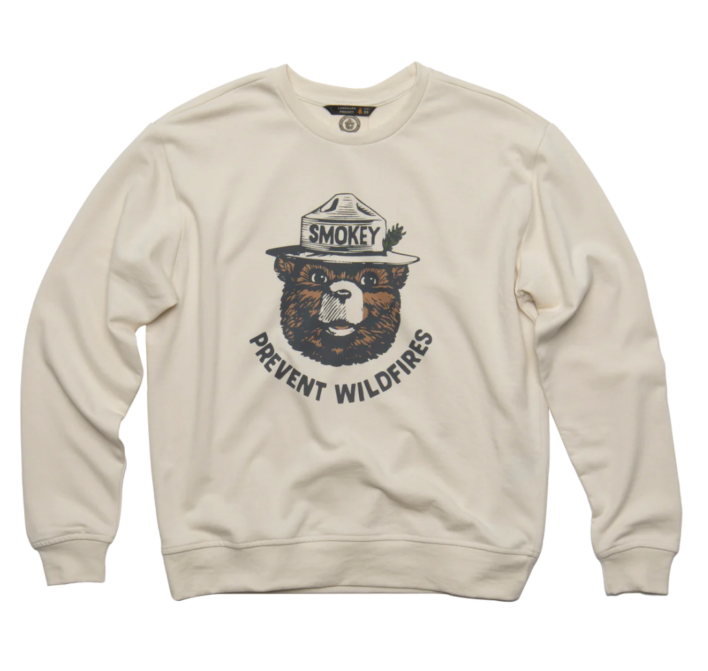 Landmark Smokey Retro Adult Sweatshirt