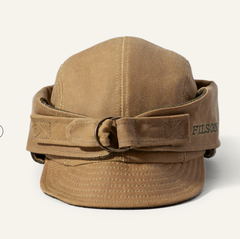 Filson Tin Cloth Wildfowl Hat - Dark Tan