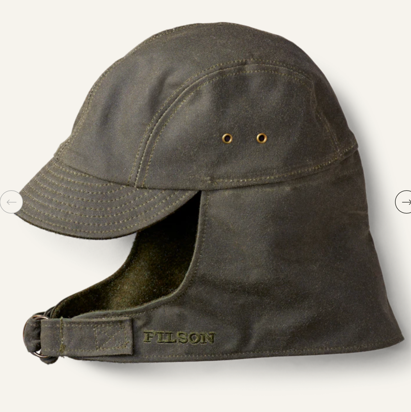 Filson Tin Cloth Wildfowl Hat