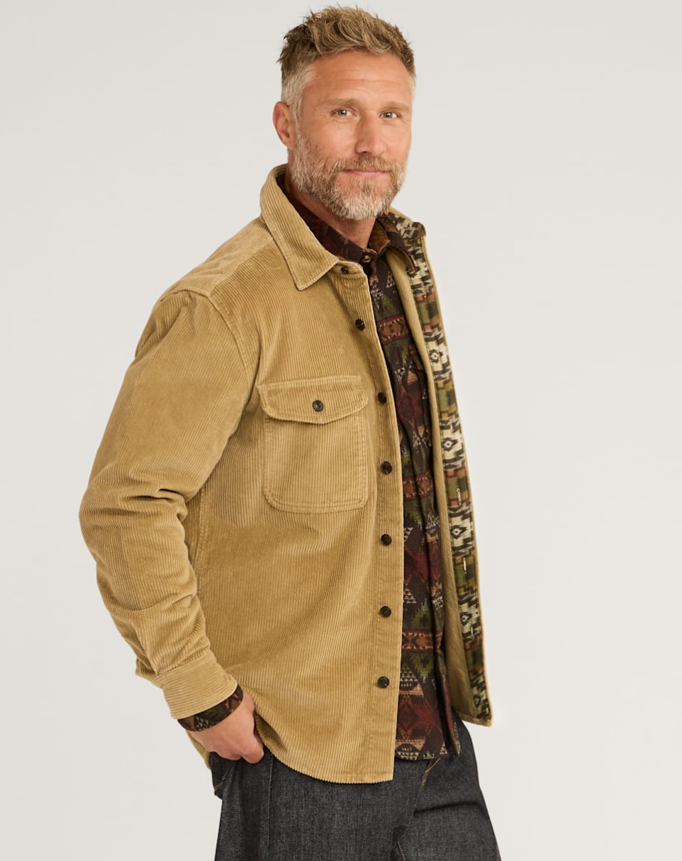 Pendleton Mens Belmont Corduroy Shirt Jacket - Bob's Outdoor