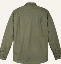 Filson Mens Fleece Lined Jac-Shirt - Service Green