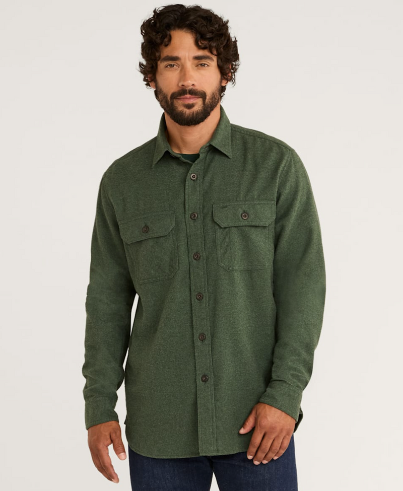 Pendleton Mens Burnside Double Brushed Flannel Shirt