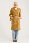 Pendleton Womens Mirror Lake Wool Trench Coat