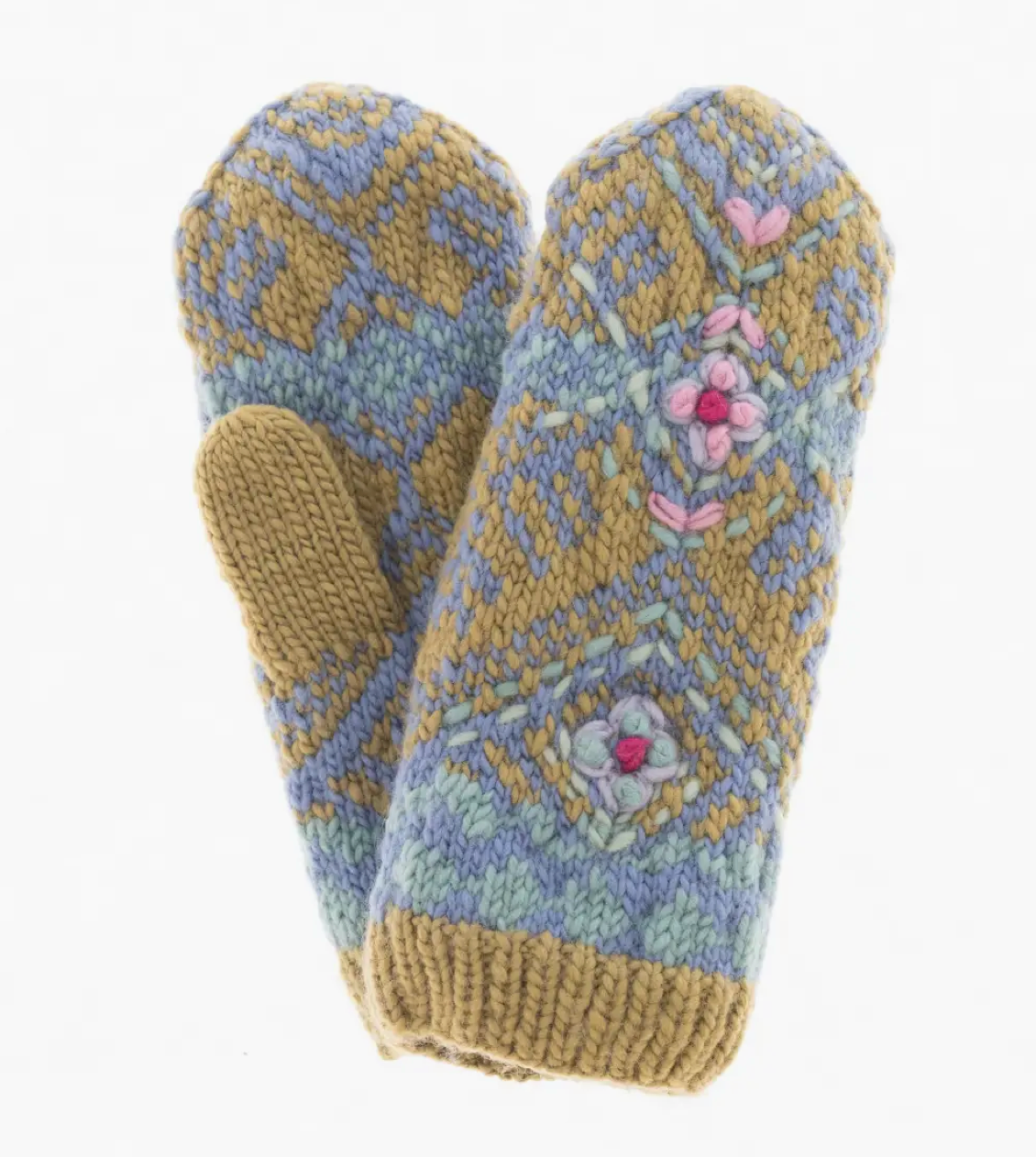 French Knot Womens Ingrid Mittens