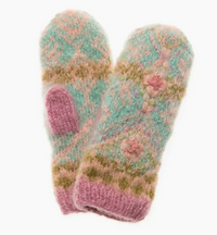 French Knot Womens Ingrid Mittens