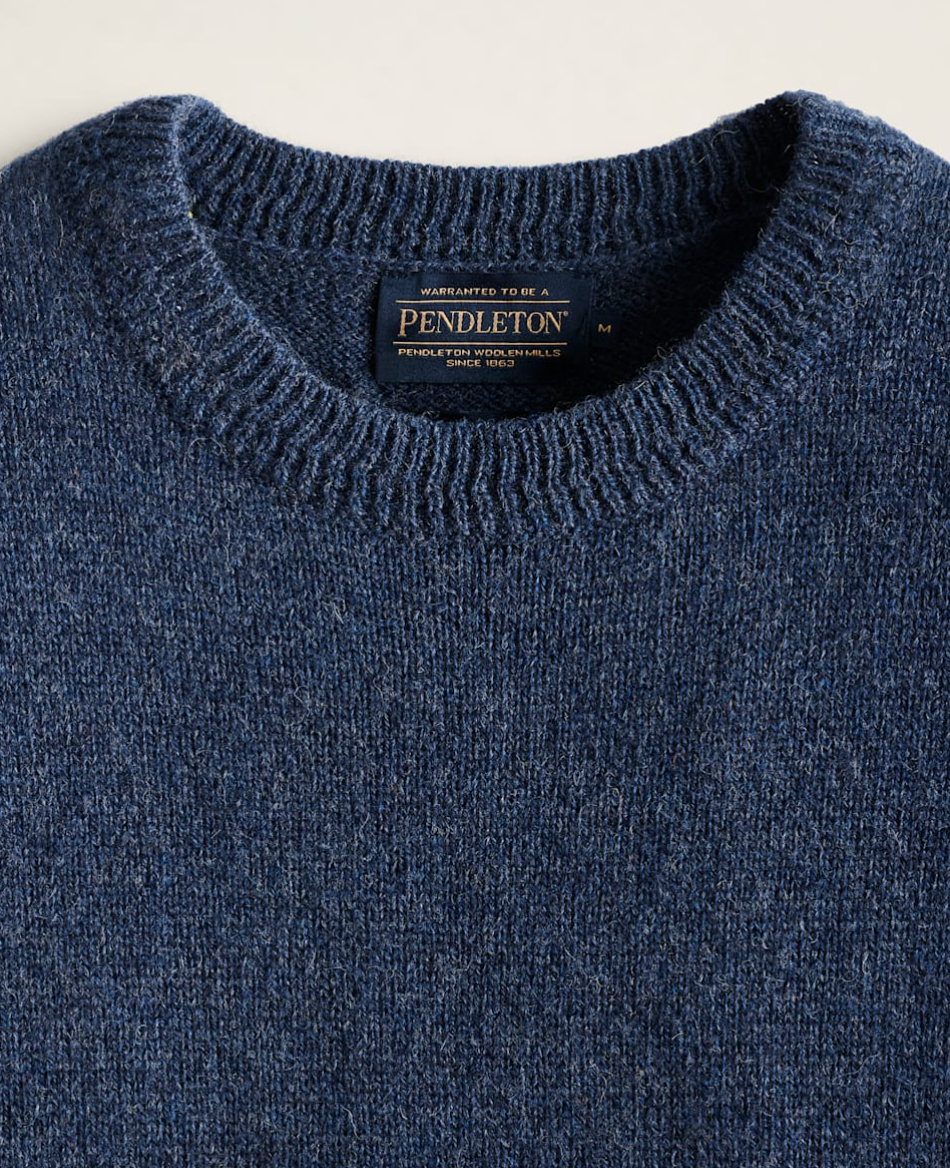 Pendleton Mens Shetland Crew Sweater