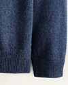 Pendleton Mens Shetland Crew Sweater - Dark Blue Heather