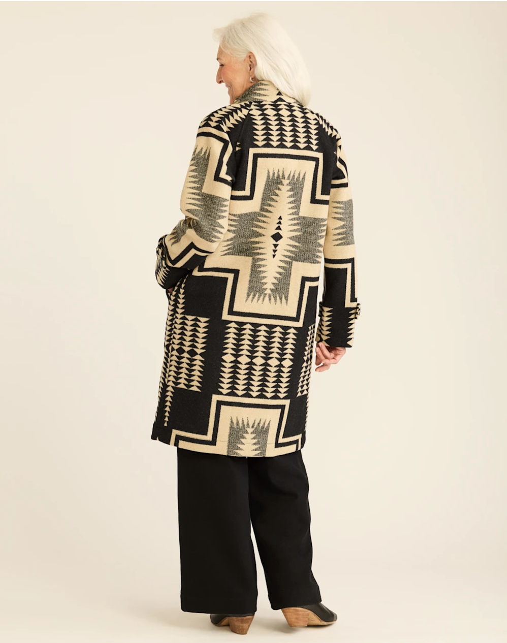 Pendleton Womens Timberline Wool Jacquard Coat - Bob's Outdoor