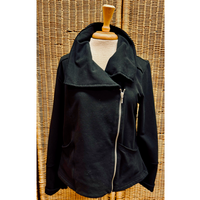 Habitat Liv Womens Modal Fleece Moto Jacket