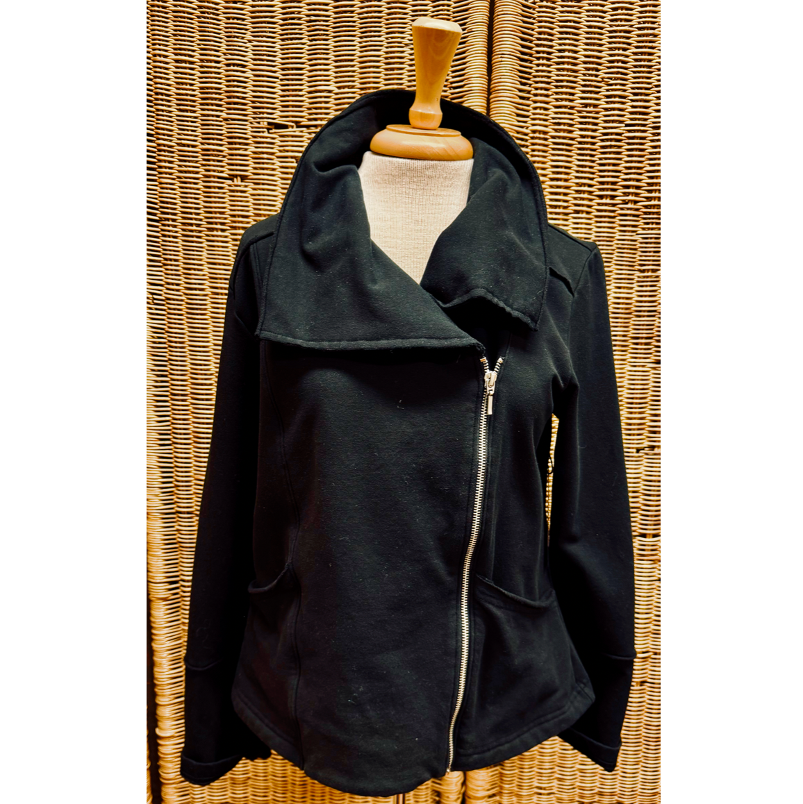 Habitat Liv Womens Modal Fleece Moto Jacket