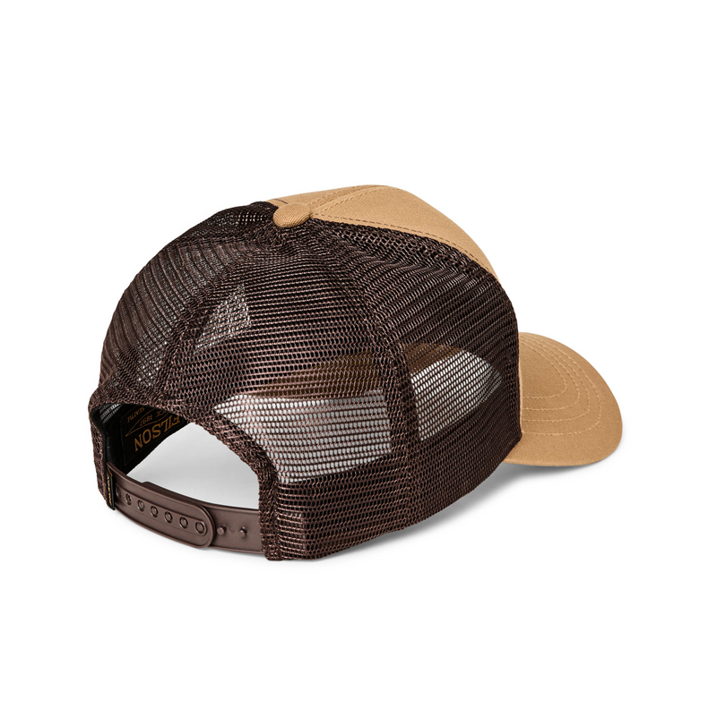 Filson Logger Mesh Cap - Wheat / Fire