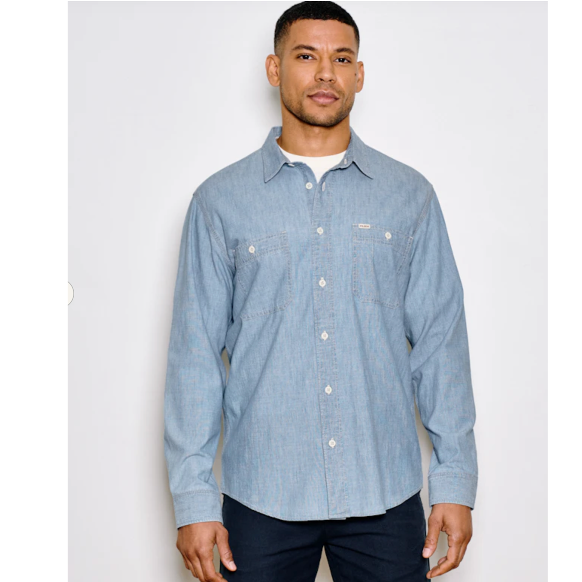 Filson Mens Chambray CPO Shirt
