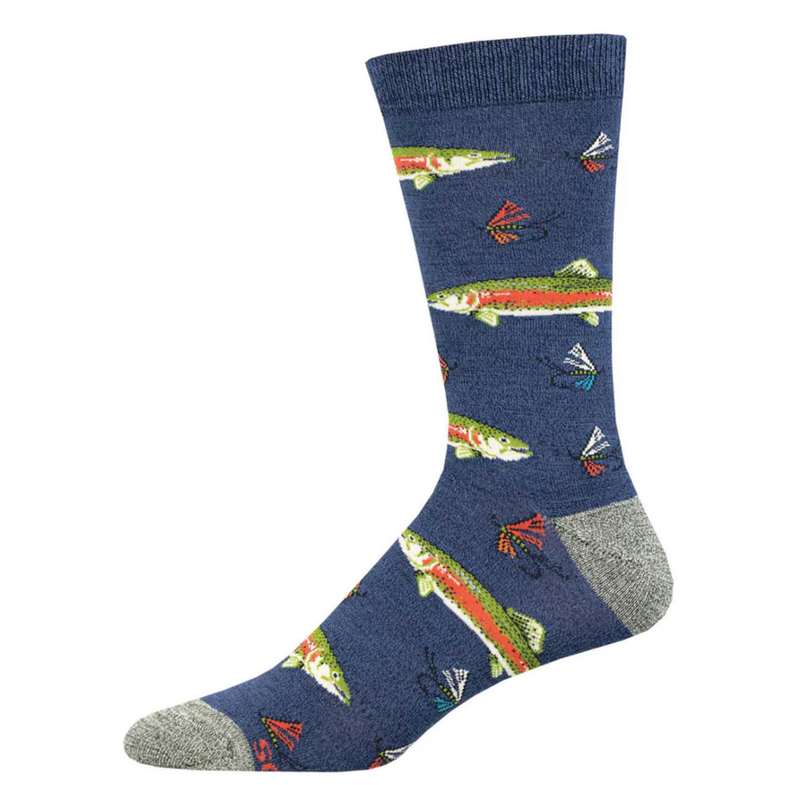 SockSmith Mens Bamboo Trout Socks