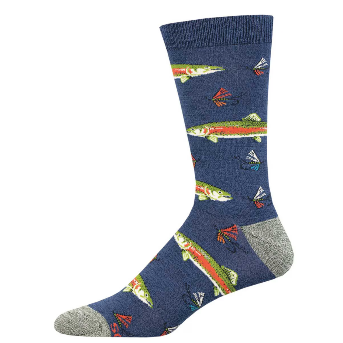 Socksmith Mens Bamboo Stout Trout Socks