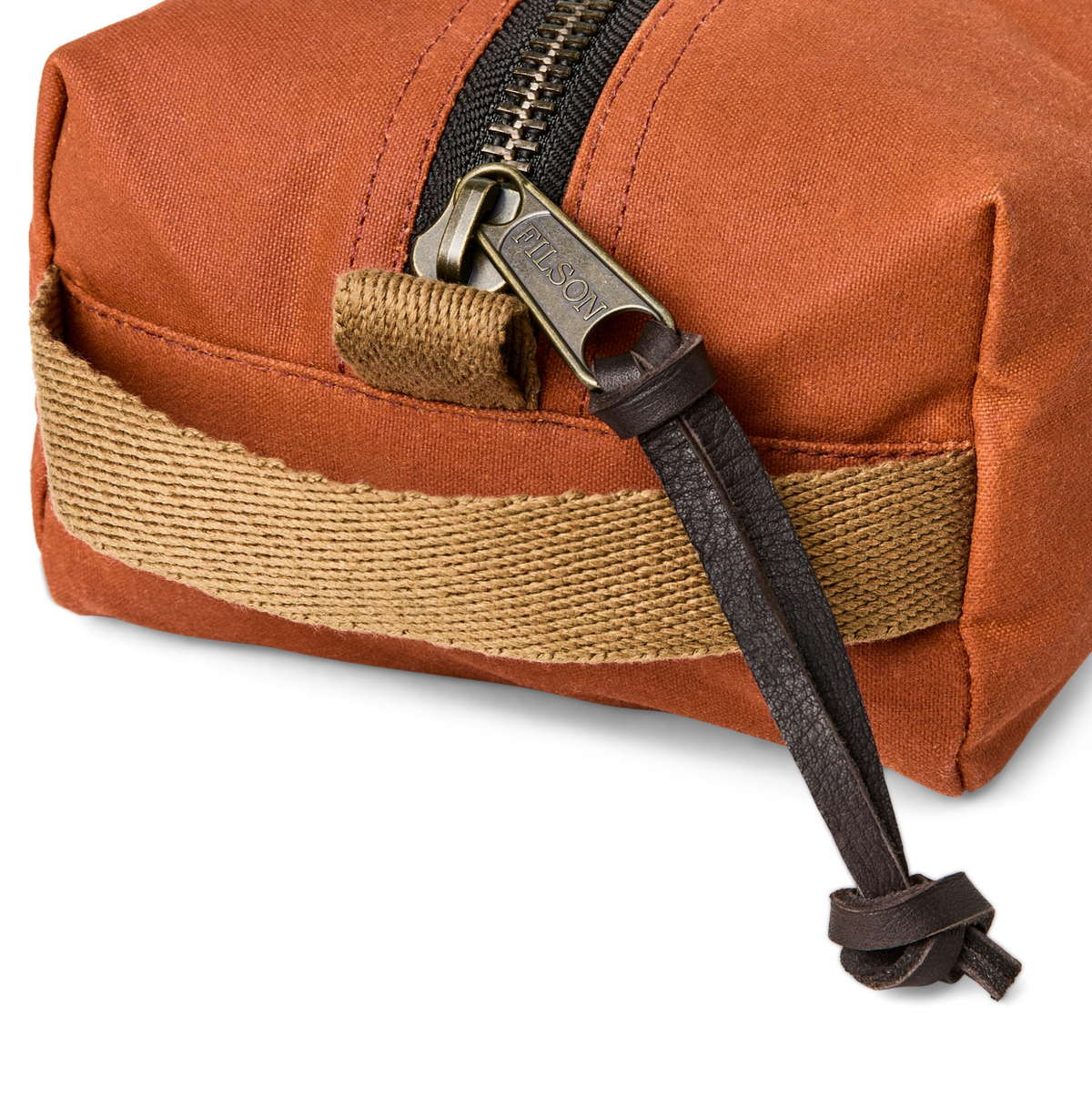 Filson Tin Cloth Travel Kit - Rust