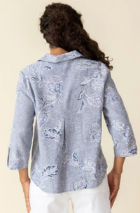 Habitat Womens Linen Bloomer Shirt