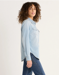 Pendleton Womens Denim Chambray Gambler Shirt - Bob's Outdoor