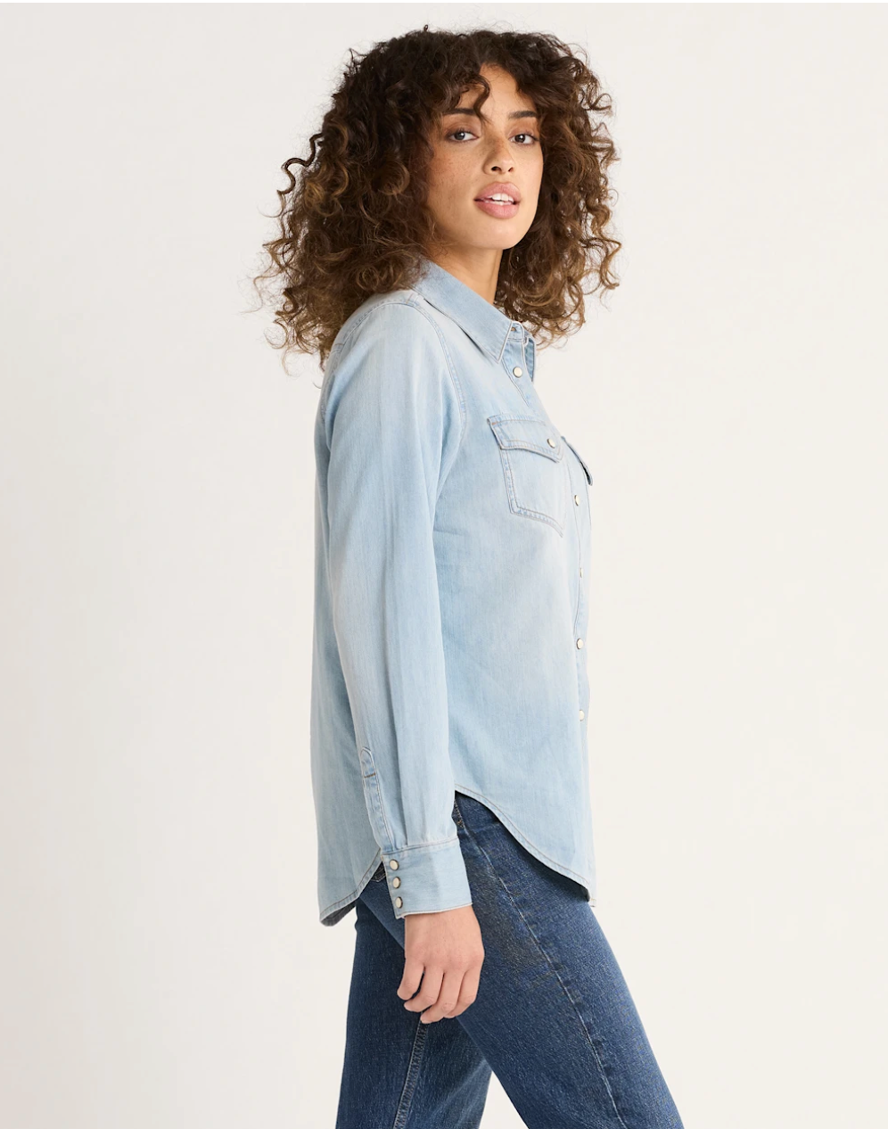 Pendleton Womens Denim Chambray Gambler Shirt - Bob's Outdoor