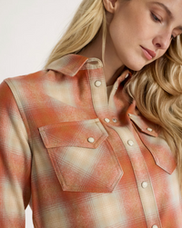 Pendleton Womens Plaid Gambler Shirt